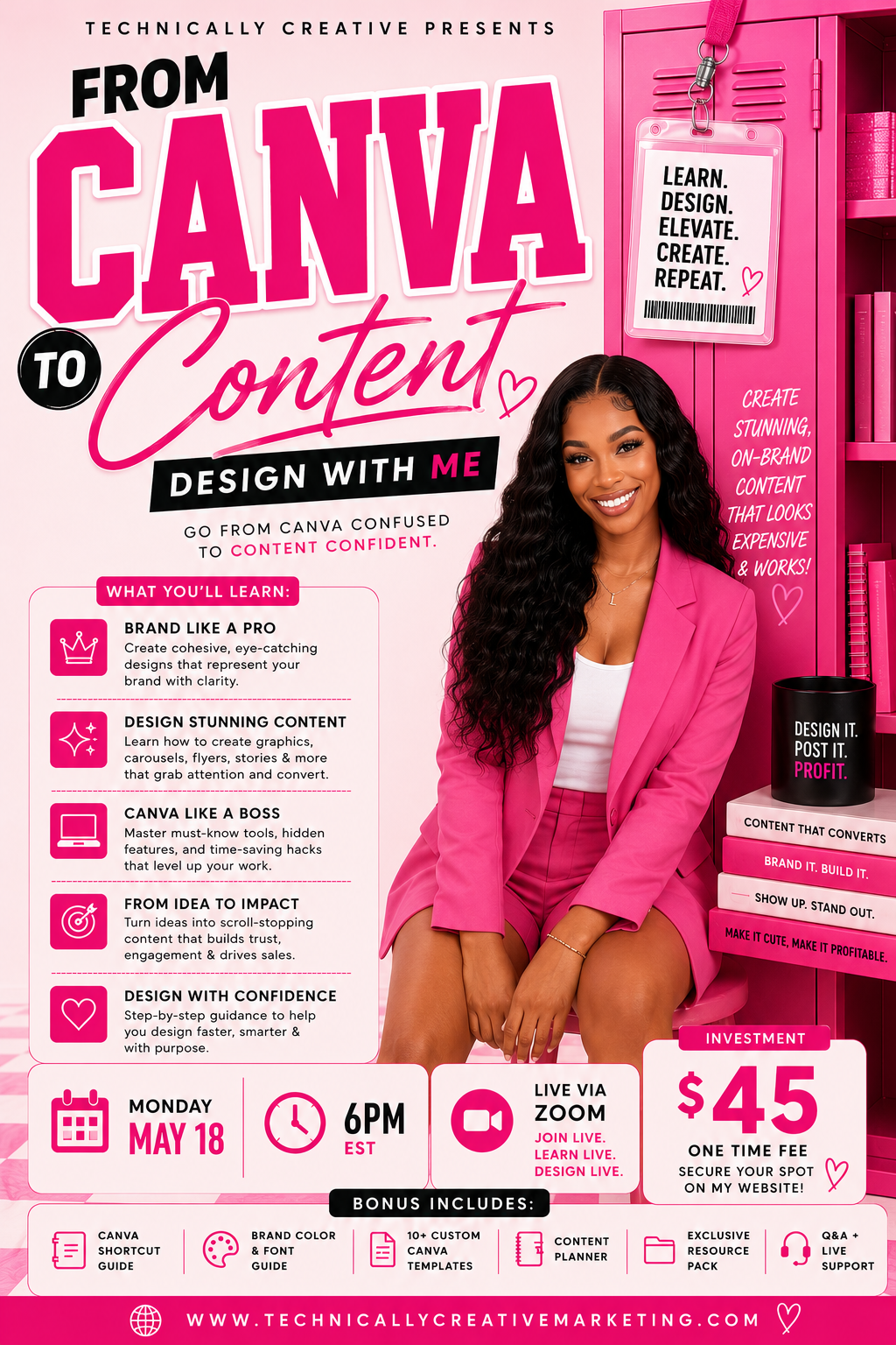 From Canva to Content: Design With Me